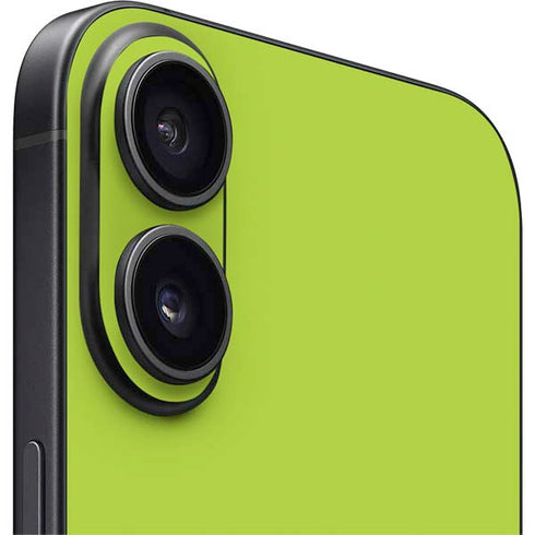 Color Pop Laser Lime iPhone 17 Skin
