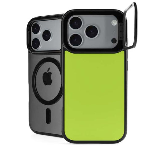 Color Pop Laser Lime iPhone 18 Pro Kickstand Case