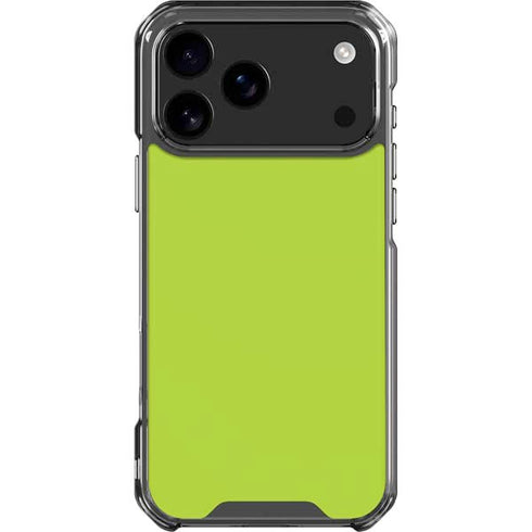 Color Pop Laser Lime iPhone 18 Pro Max Clear Case