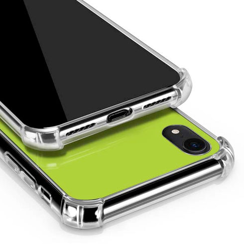 Color Pop Laser Lime iPhone XR Clear Case