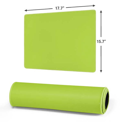 Color Pop Laser Lime Gaming Mouse Pad