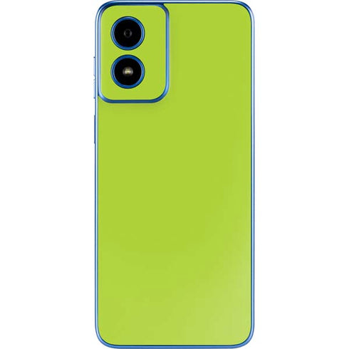 Color Pop Laser Lime Moto G Play 4G (2024) Skin