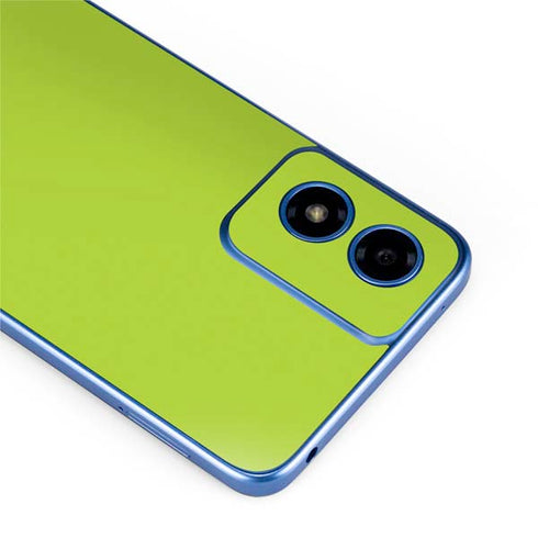 Color Pop Laser Lime Moto G Play 4G (2024) Skin