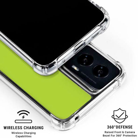 Color Pop Laser Lime Moto G Power 5G (2024) Clear Case