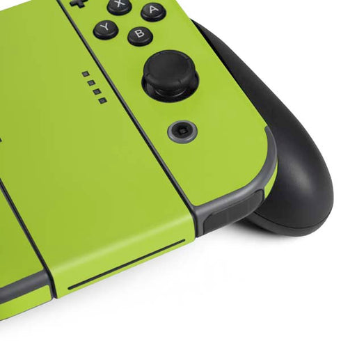 Color Pop Laser Lime Nintendo Switch (2017-2021) Joy-Con Controller Skin