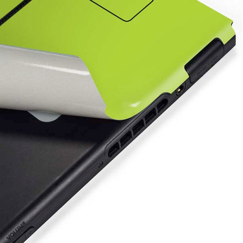Color Pop Laser Lime Nintendo Switch Bundle Skin