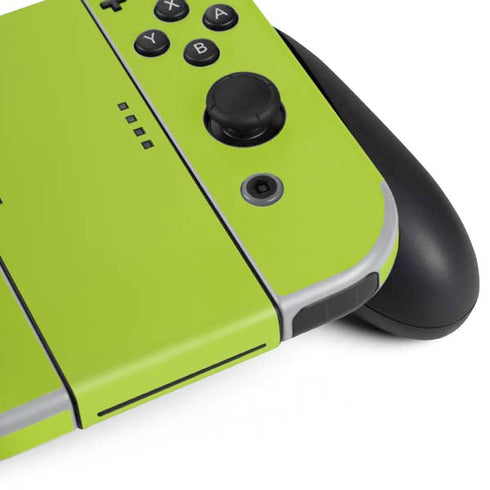 Color Pop Laser Lime Nintendo Switch OLED (2021) Skin