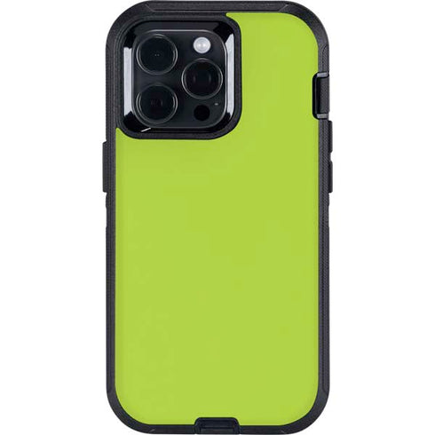 Color Pop Laser Lime Otterbox Defender iPhone Skin