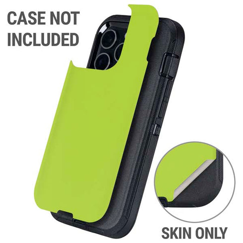 Color Pop Laser Lime Otterbox Defender iPhone Skin