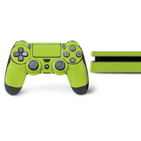 Color Pop Laser Lime PS4 Slim Bundle Skin