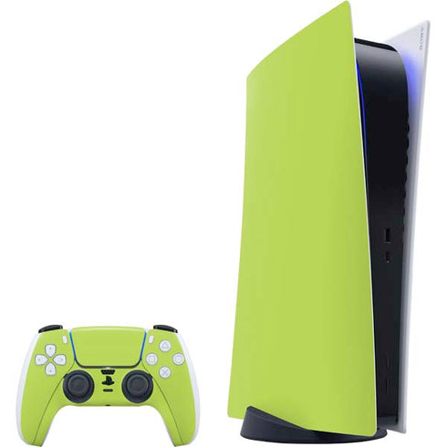 Color Pop Laser Lime PS5 Digital Edition Bundle Skin