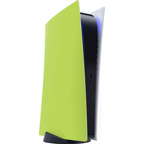 Color Pop Laser Lime PS5 Digital Edition Console Skin