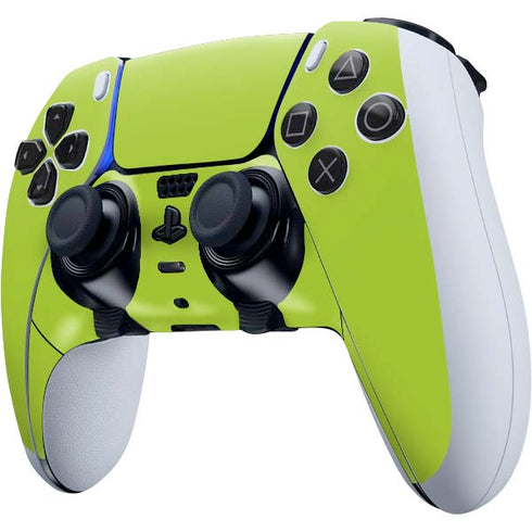Color Pop Laser Lime PS5 DualSense Edge Pro Controller Skin