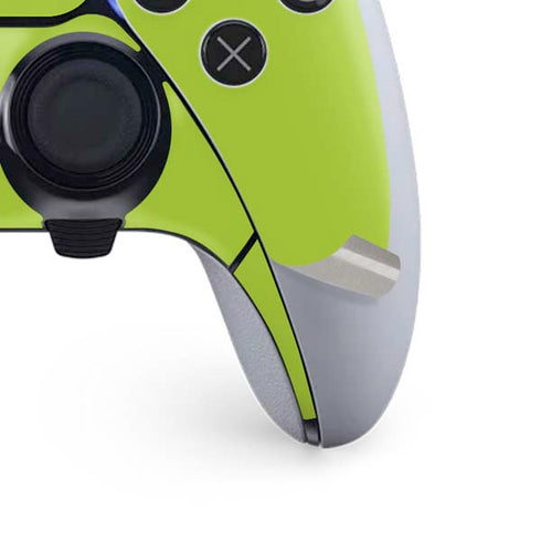 Color Pop Laser Lime PS5 DualSense Edge Pro Controller Skin