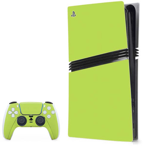 Color Pop Laser Lime PS5 Pro Bundle Skin