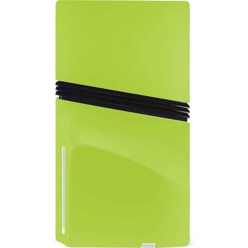 Color Pop Laser Lime PS5 Pro Disk Console Skin
