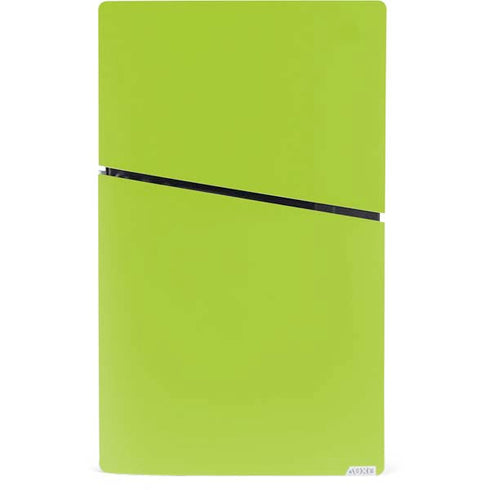 Color Pop Laser Lime PS5 Slim Digital Edition Bundle Skin