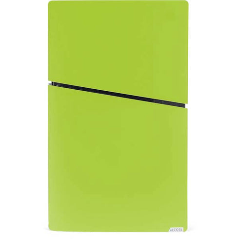 Color Pop Laser Lime PS5 Slim Digital Edition Console Skin