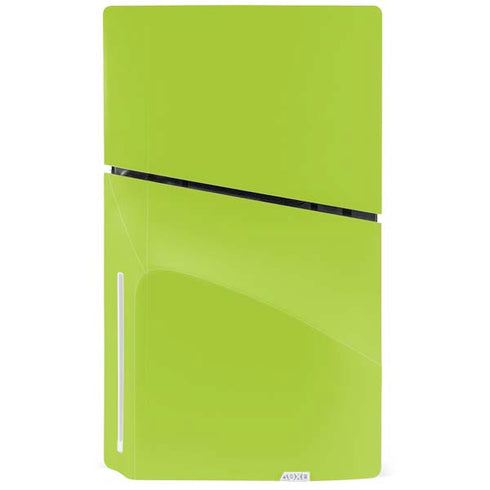 Color Pop Laser Lime PS5 Slim Disk Bundle Skin