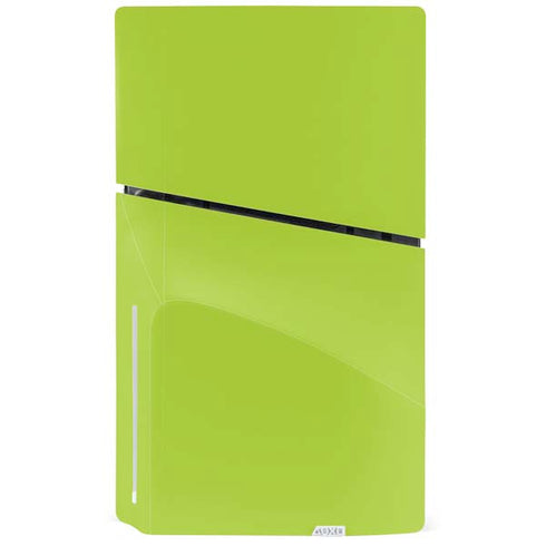 Color Pop Laser Lime PS5 Slim Disk Console Skin