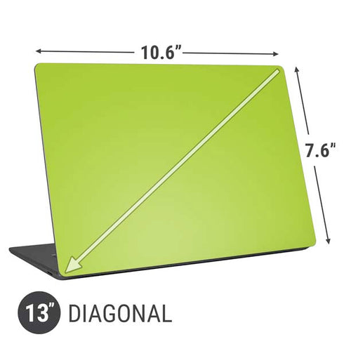 Color Pop Laser Lime Universal Laptop 13in (10.6 x 7.6in) Skin