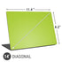 Color Pop Laser Lime Universal Laptop 14in (11.4 x 8.2in) Skin