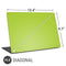 Color Pop Laser Lime Universal Laptop 16.6in (13.4 x 9.7in) Skin