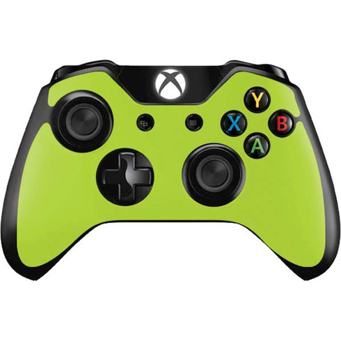 Color Pop Laser Lime Xbox One Controller Skin