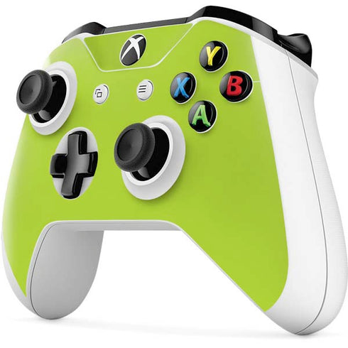 Color Pop Laser Lime Xbox One X Controller Skin
