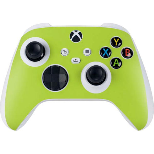 Color Pop Laser Lime Xbox Series S Controller Skin