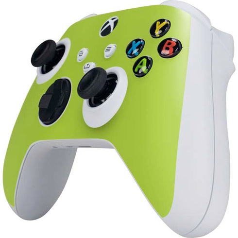 Color Pop Laser Lime Xbox Series S Controller Skin
