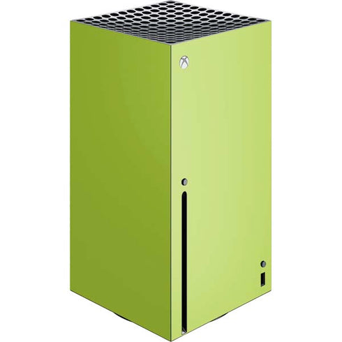 Color Pop Laser Lime Xbox Series X Console Skin