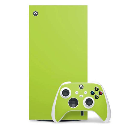 Color Pop Laser Lime XBox Series X Digital Edition Bundle Skin