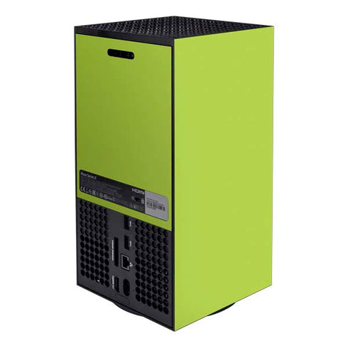 Color Pop Laser Lime XBox Series X Digital Edition Bundle Skin