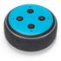 Color Pop Turbo Cyan Amazon Echo Dot Skin