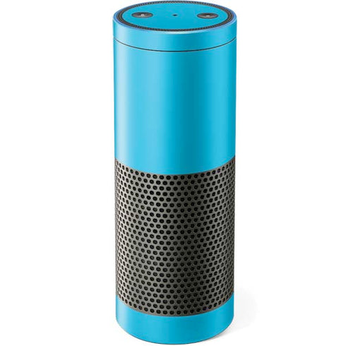 Color Pop Turbo Cyan Amazon Echo Skin