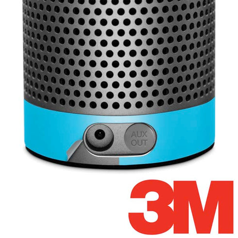 Color Pop Turbo Cyan Amazon Echo Skin