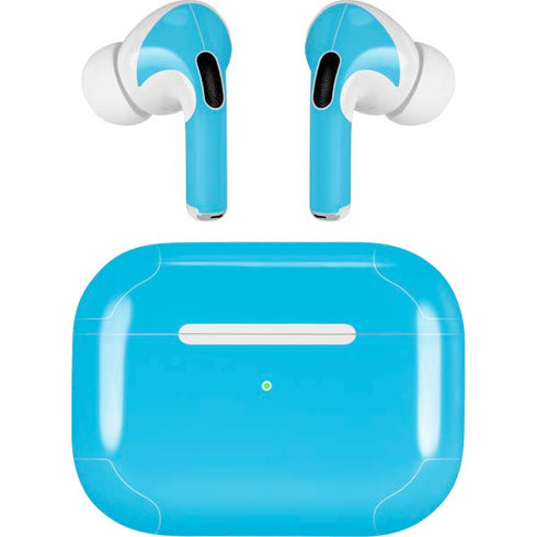 Color Pop Turbo Cyan Apple AirPods Pro Skin