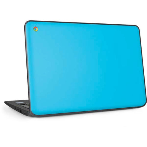 Color Pop Turbo Cyan HP Chromebook Skin