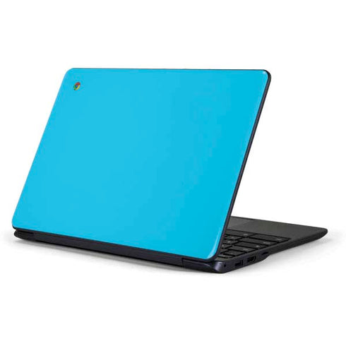 Color Pop Turbo Cyan Samsung Chromebook Skin