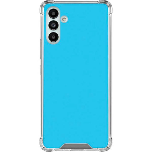 Color Pop Turbo Cyan Galaxy A13 5G Clear Case
