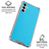 Color Pop Turbo Cyan Galaxy A13 5G Clear Case