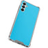 Color Pop Turbo Cyan Galaxy A14 5G Clear Case