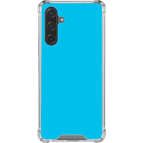 Color Pop Turbo Cyan Galaxy A17 Clear Case