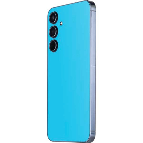Color Pop Turbo Cyan Galaxy A35 5G Skin