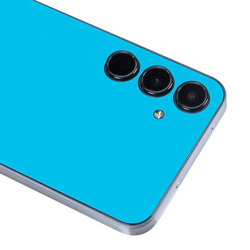 Color Pop Turbo Cyan Galaxy A35 5G Skin