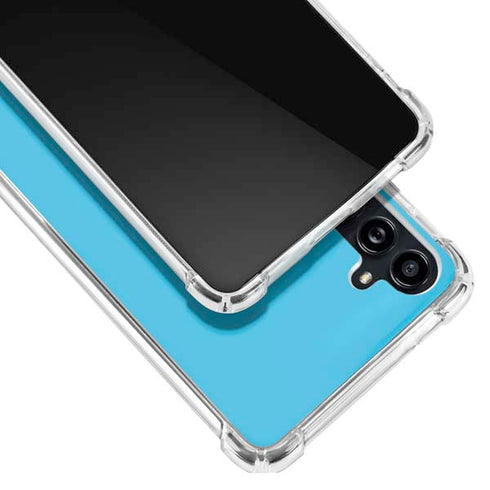 Color Pop Turbo Cyan Galaxy A54 5G Clear Case