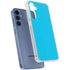 Color Pop Turbo Cyan Galaxy A55 5G Clear Case