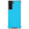 Color Pop Turbo Cyan Galaxy S22 Clear Case