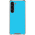 Color Pop Turbo Cyan Galaxy S23 Clear Case